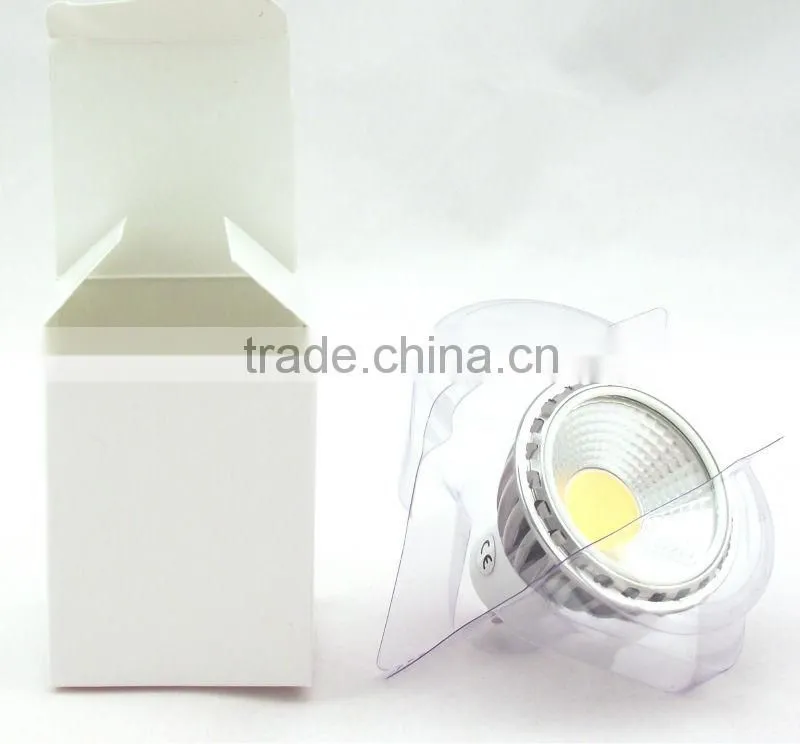 5 Watt MR16 LED Bulb, Warm/Pure/Cool White Led Spotlights Downlights, Dimmable LED Spot Lights, 6W COB MR16 LED Spotlight
