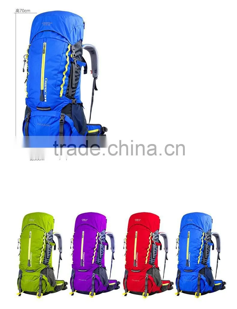 Creeper outdoor water proof professional tactical /mountaineering /camping /hiking backpack)