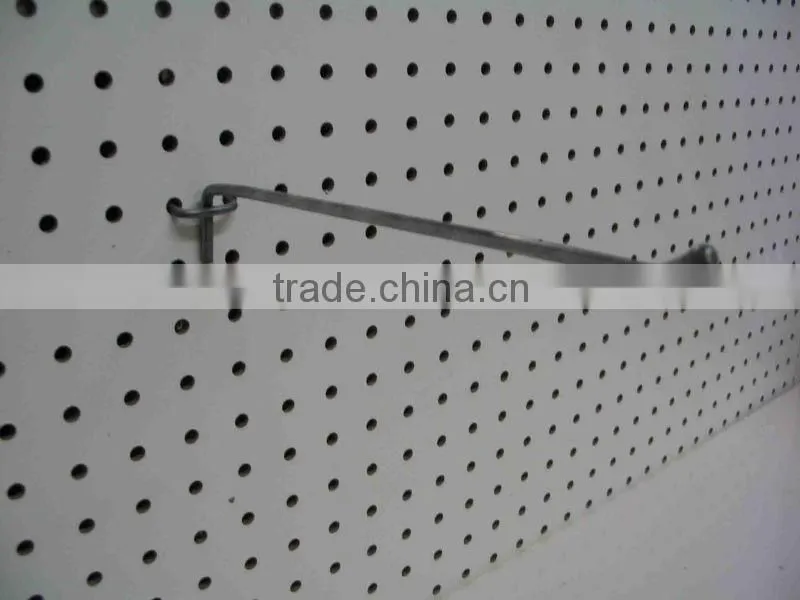 cherry melamined high quality MDF wooden peg board