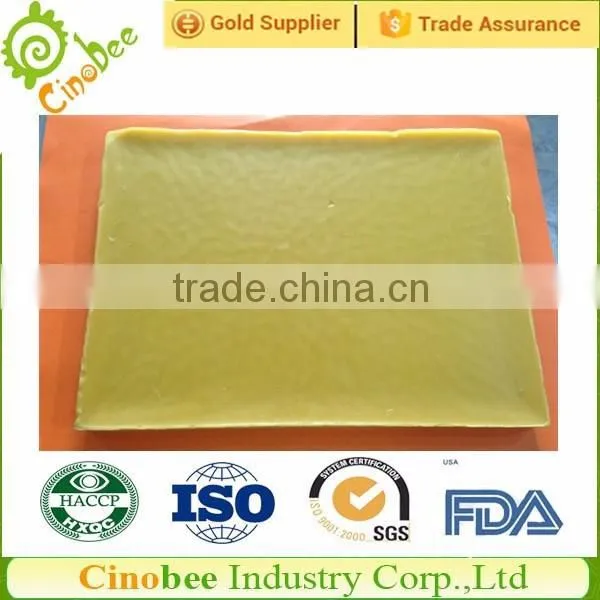 Natural unbleached candle beeswax