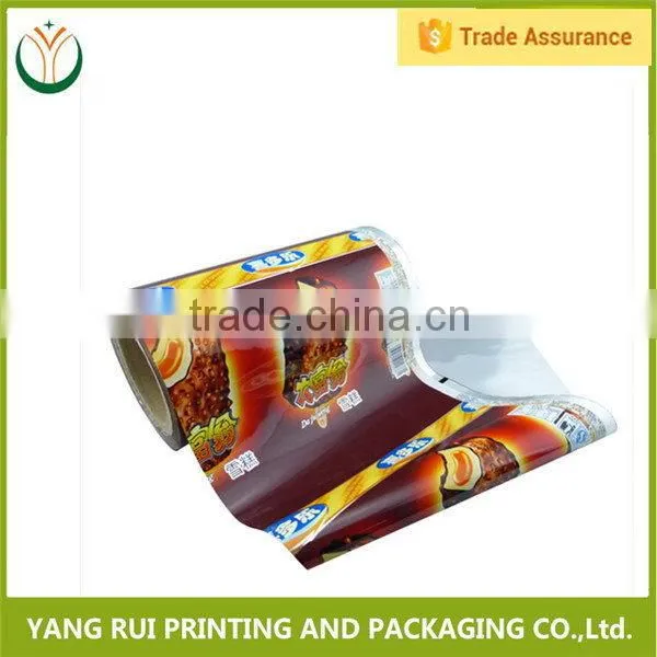 Alibaba express Various Materials custom plastic film rolls,lamination automatic package film flow
