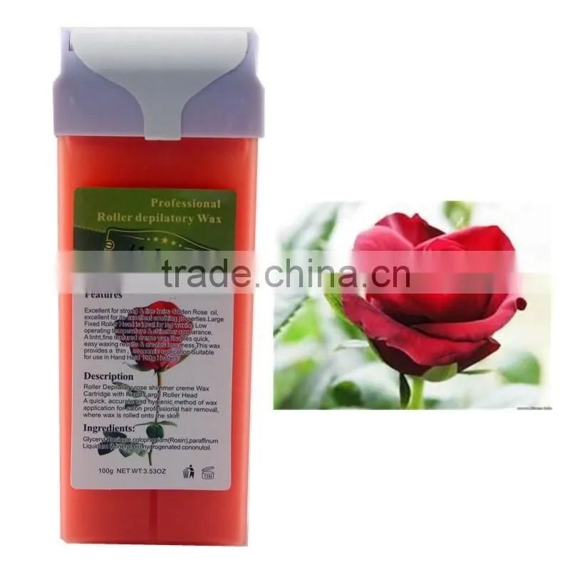 100ml Hair Removal Wax Series Refillable Roll On Depilatory Hot Wax Hair Removal Cream