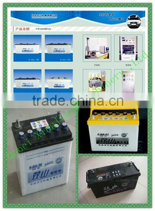 Hot selling 12V150AH dry charged auto battery made in china manufacturer with best prices