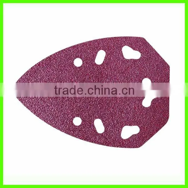 hook and loop pads of sanding