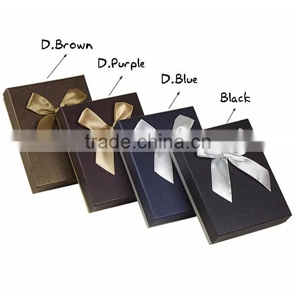 Multi Colors Wallet Scarf Paper Gift Box