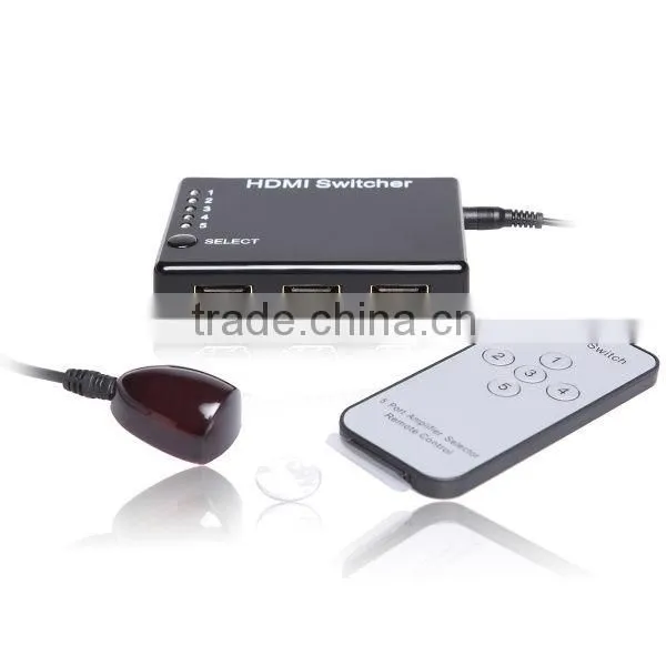 1X4 VGA Splitter with Audio Support Highest Video Amplifier Bandwith to 500MHZ