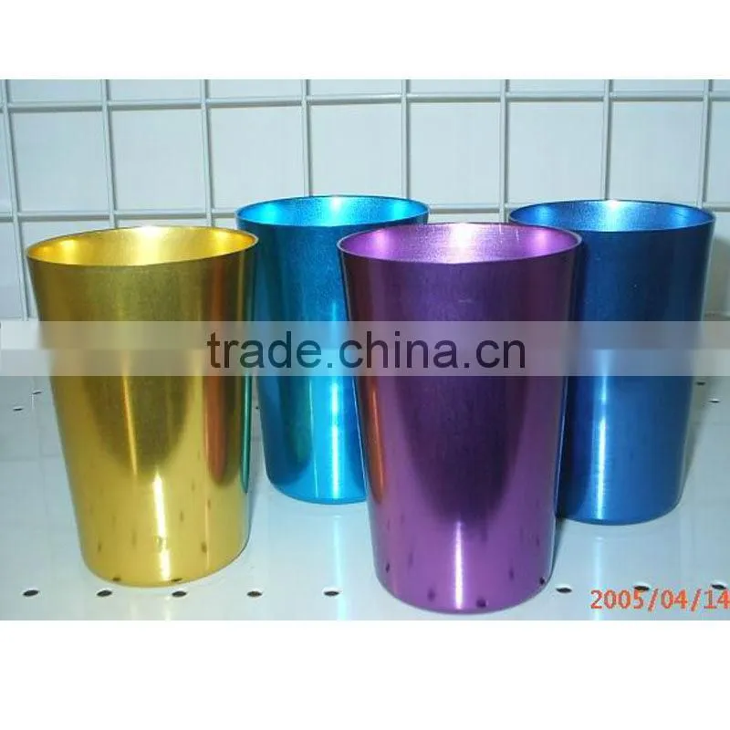 aluminium cup