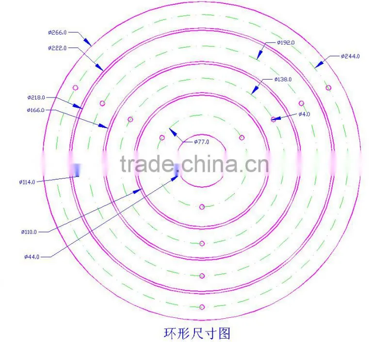 manufacturer of high voltage ring shape 10w 18w driverless led module with integrated IC driver for ceiling lamp