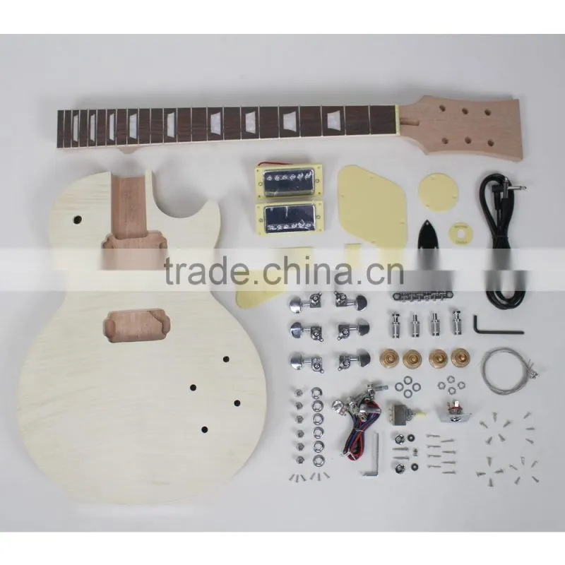 Hot sale unfinished electric guitar kit