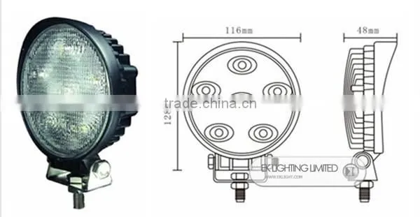 EK Spot/Flood beam 10-30VDC offroad 27w led work light