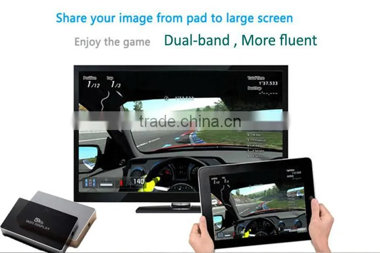 Vsspeed NEWEST wifi tv dongle 2.4G+5G rt1185 wifi display dongle