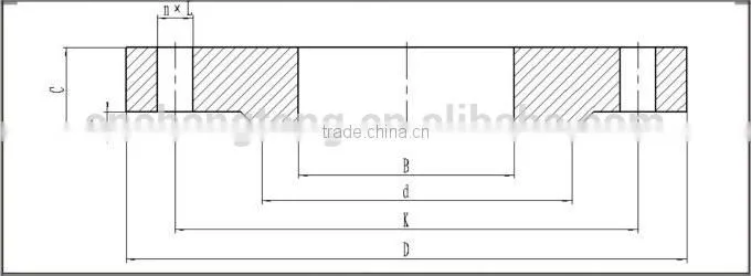 Hot Rolled carbon steel flange