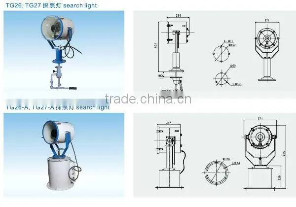 search light TG26/ TG27 500/1000W