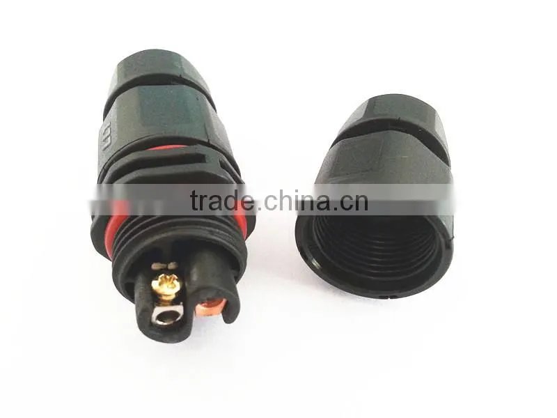 2 pin LLT watertight LED connector assembly wire connector 20 amp