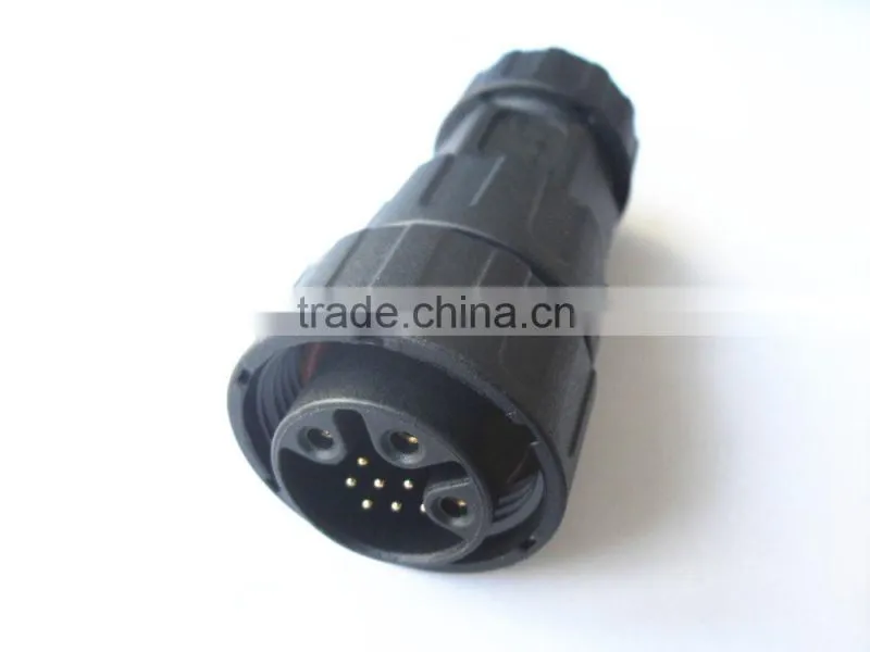 LLT M25 3+8 pin power and signal connector waterproof cord to cord connector