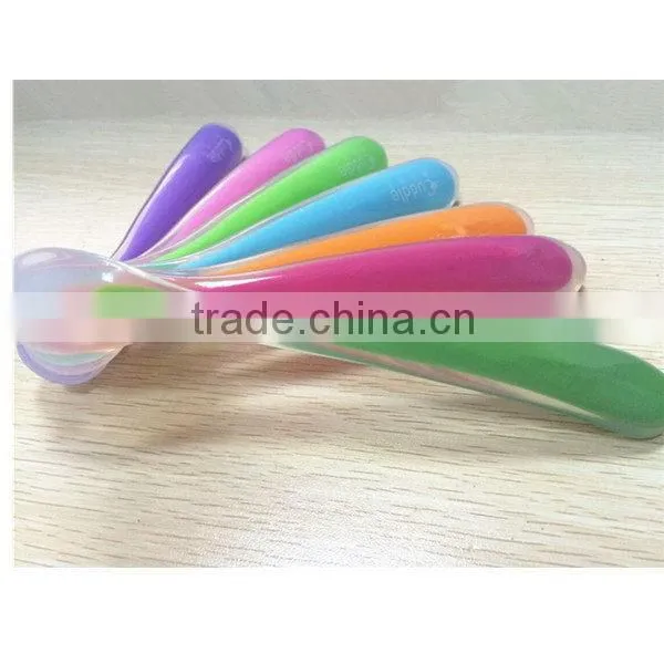 Best quality best sell quality silicone baby spoon manufacture