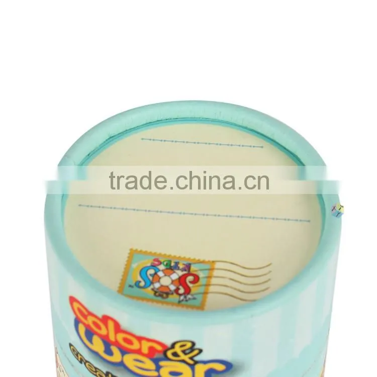 custom recycled gift paper t shirt packaging tubes