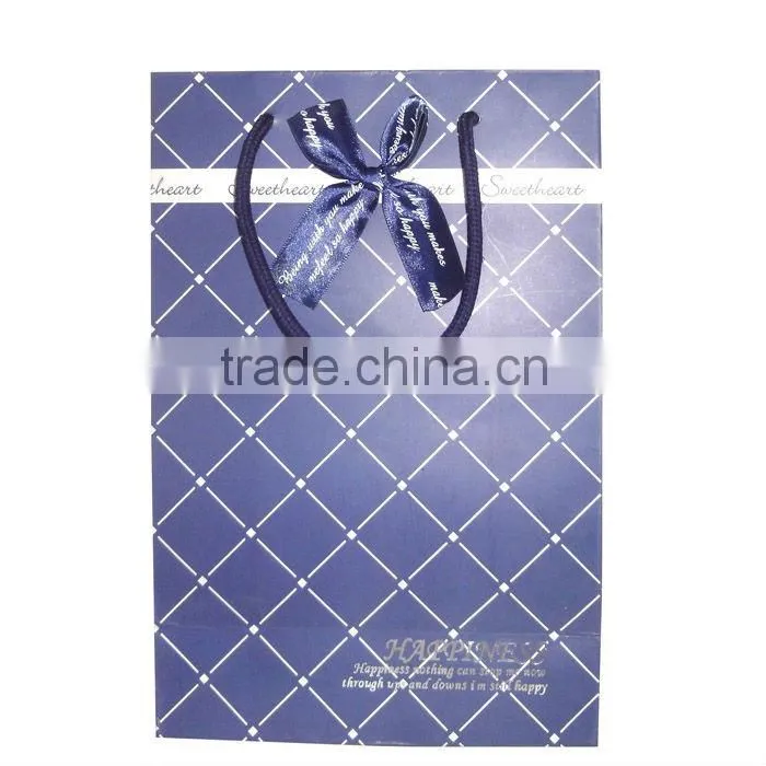 fancy paper bag for cloth,garments,apparel