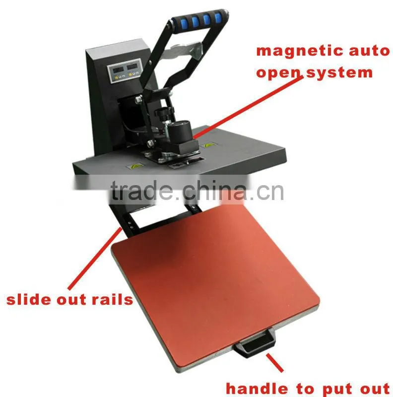 New Yuxunda 2015 new launched high quality automatic opening high pressure t shirt heat press machine