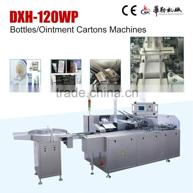 AUTOMATIC BOTTLES OR OINTMENT CARTONS MACHINES