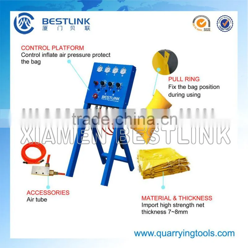 Sales Quarrying Device Marble Block Pushing Bag