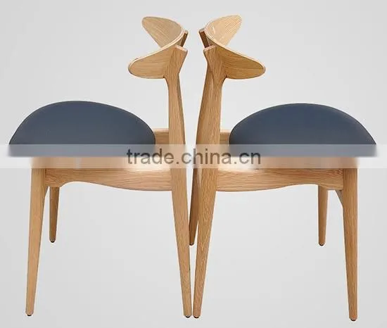 Replica hans wegner solid wood chair