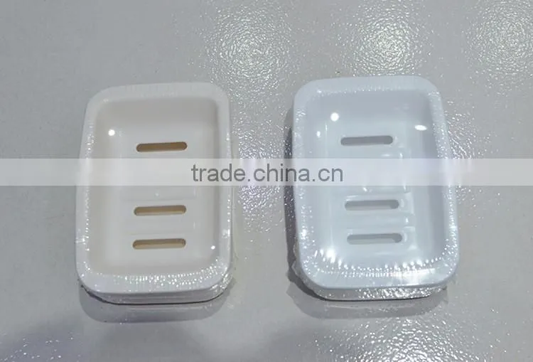 Soap dish, double wall pp acrylic soap dish