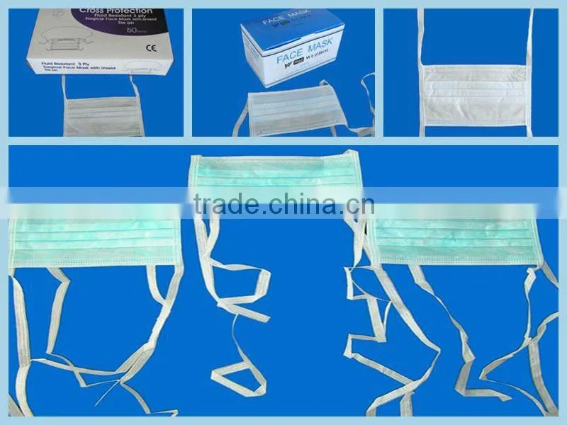 Disposable Medical 3ply Face Mask with Earloop