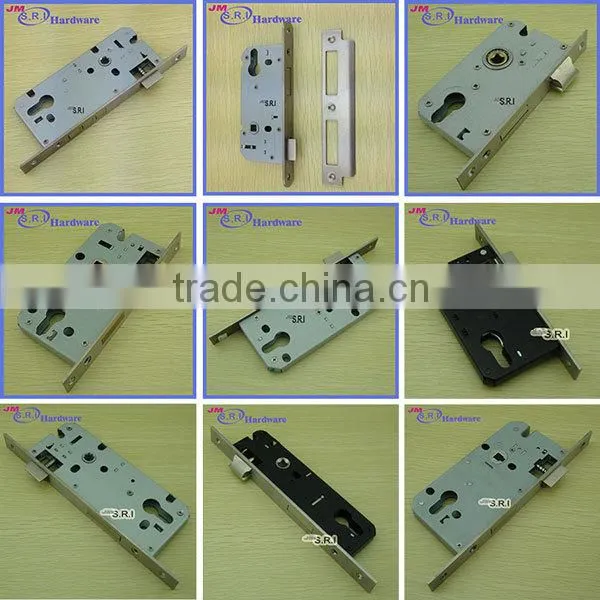 China trade assurance supplier stainless steel mortise lock body, mortise door lock