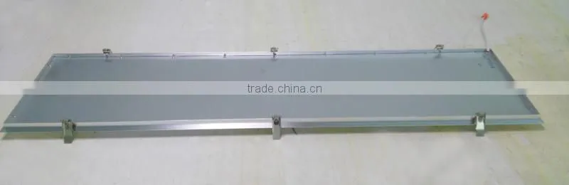 Silver AL frame super energy saving spring mounted 48w led panel 1200x30cm ceiling light