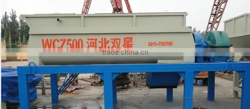 New type high efficiency WCZ 500 stabilized soil mixing station with ISO certification