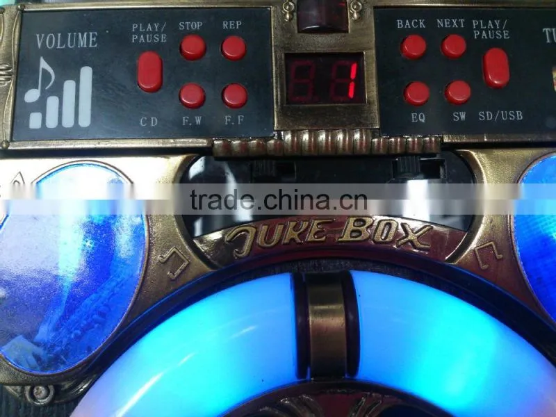retro radio Jukebox with cd fm am / mp3 / bluetooth speaker