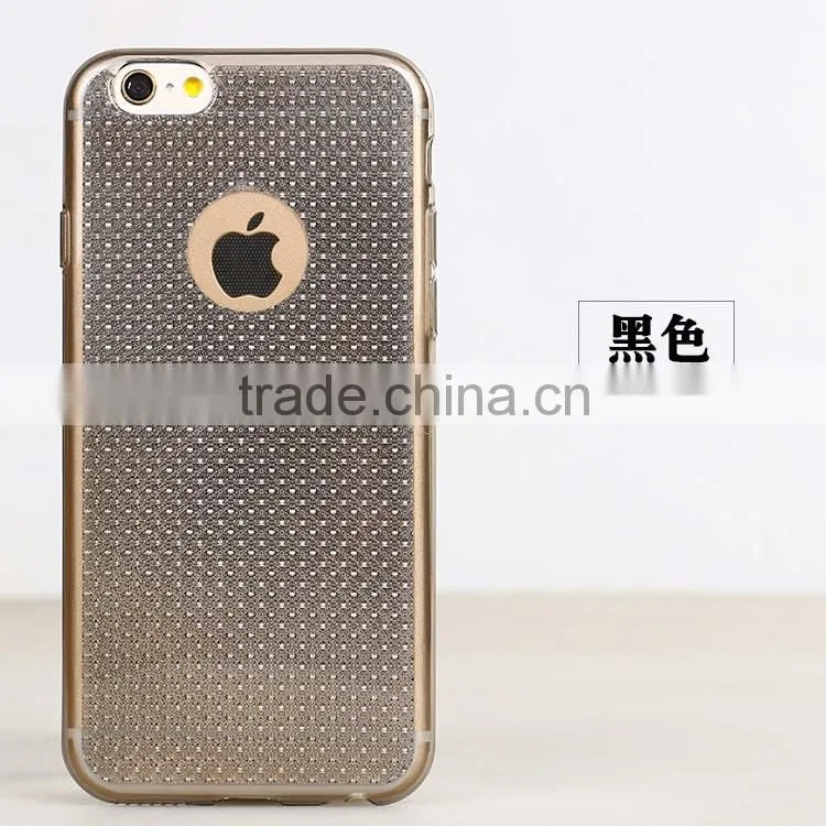 2016 New arrival luxury bling glitter shining soft tpu cases for iphone 6