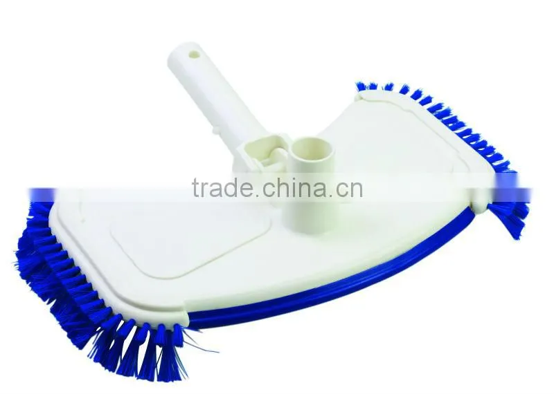P1008 flexible swimming pool vacuum head side brush for inground pool(blue)