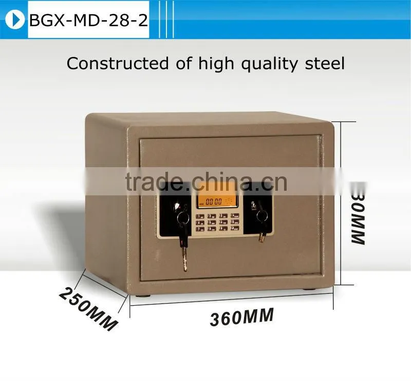 digital house safe with key lock to keep jewellery for bank valut