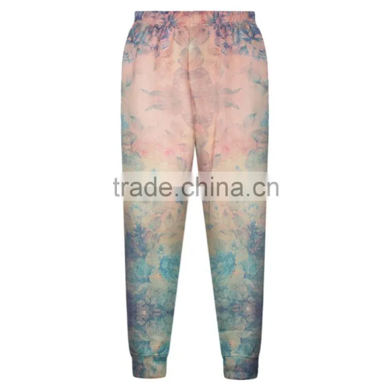2015 Women Pants Harem pants Galaxy Print Sublimation Print Trousers N18-1