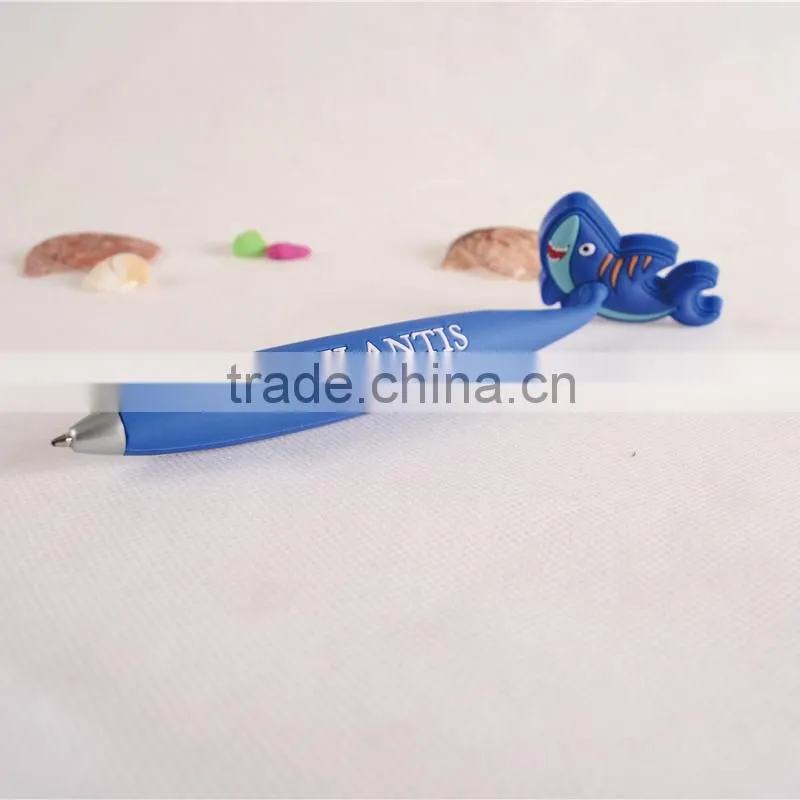 Promotional Soft PVC/Rubber Magnetic Hanging Pen
