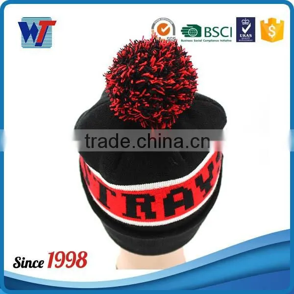 Hot sell Colorful Hip Hop Beanies Knitted Custom Beanie Hats winter
