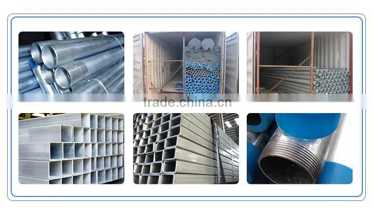 Alibaba China Supplier black square steel pipe price