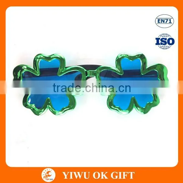 St Patrick's Day Green Party Shamrock Sunglasses