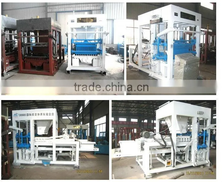 Hot selling good quality automatic hollow block making machine QT4-15B