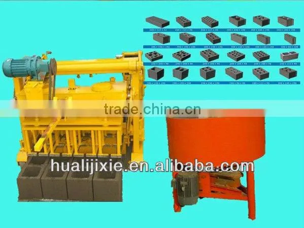 China QT40-3A Movable Block Making Machine for sale