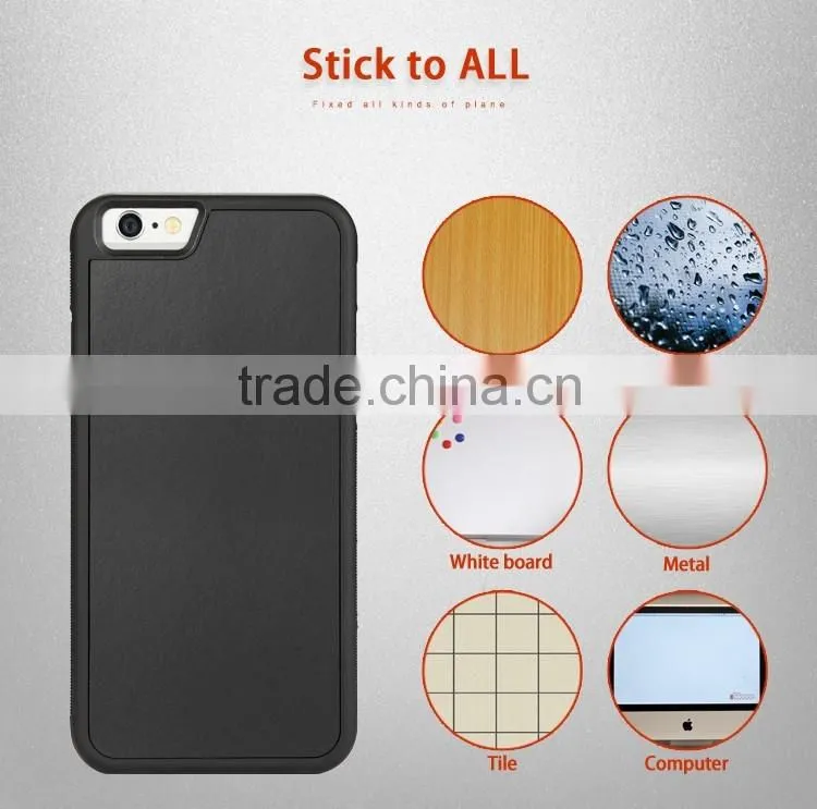 2016 Coming Selfie Stick Anti Gravity Phone Case Nano Magical Mobile Phone Cover For IPhone 5 6 6S Plus Samsung