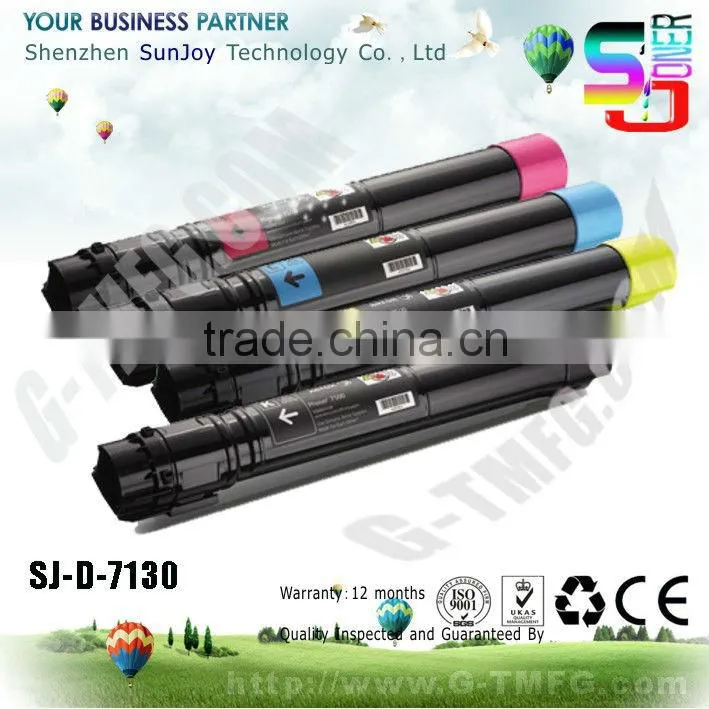 New premium lasser color toner cartridge TM7KF 330-6137 for DELL 7130cdn