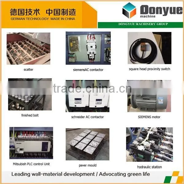 Top Trade Assurance QTM6-25 German egg laying concrete block machine