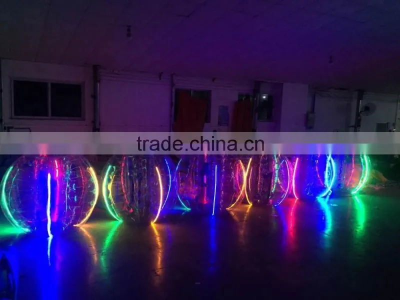 2016 LED bumper ball/knocker ball/human bubble ball for sale