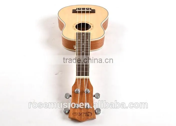 24 " China cheap wooden ukulele wholesale high quality ukulele