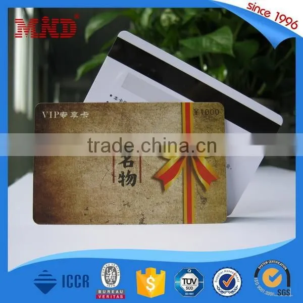 MDH333 China manufacturer plastic pvc hotel magnetic key card