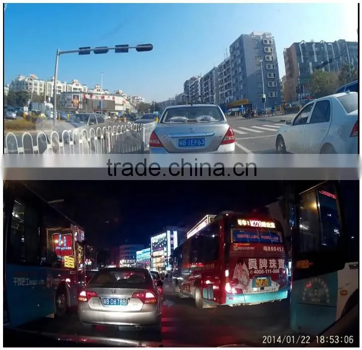Car Quad Core 5" Android 4.0 Car DVR Dash Cam GPS WiFi Rearview Mirror Monitor+CAM CameraRecorder