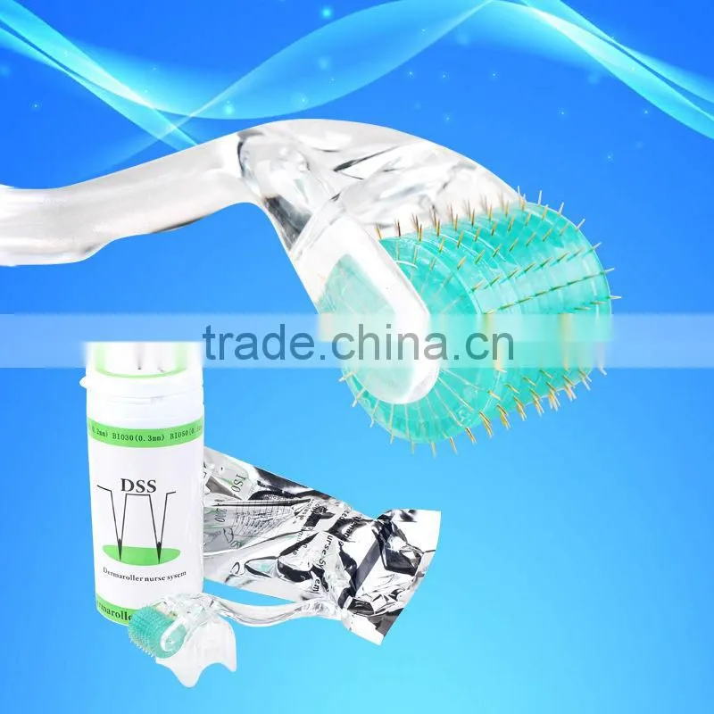 Titanium Microneedle 192 Needles Derma Roller skin rejuvenation and wrinkle removal